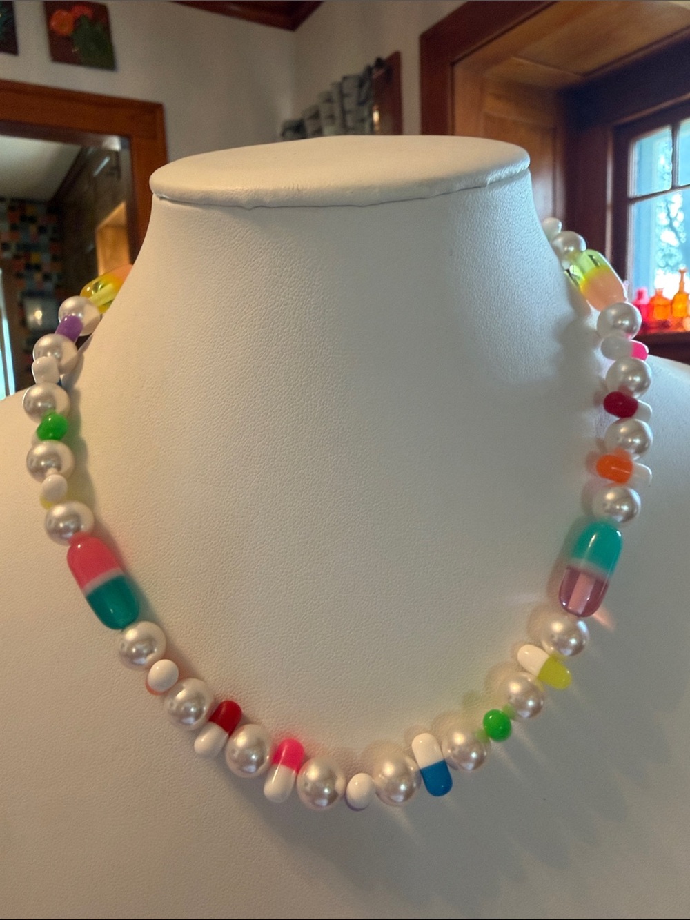 Audrey Limoges Collection Chill Pill Necklace Multi 2